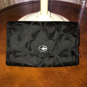 Coach ladies toiletries travel bag in great shape